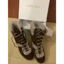 See by Chloé Shearling snow boots for sale