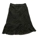 Silk mid-length skirt Alberta Ferretti