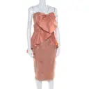 Buy Badgley Mischka Silk dress online