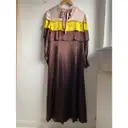 Buy Massimo Dutti Silk maxi dress online