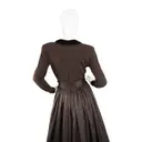 Silk maxi dress Oscar De La Renta - Vintage