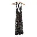 Silk mid-length dress Roberto Cavalli