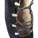 Lace up boots Casadei - Vintage