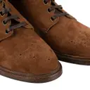 Brown Suede Boots Dolce & Gabbana