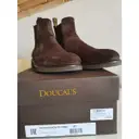 Brown Suede Boots Doucal's