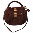 Miu Miu Brown Suede Handbag for sale