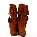 Buy Minnetonka Brown Suede Boots online