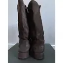 Brown Suede Boots N.D.C. Made by Hand