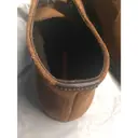 Brown Suede Boots Prada