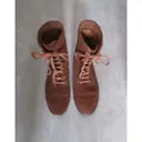 Lace up boots Tod's - Vintage