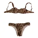 Brown Synthetic Lingerie Monday Swimwear