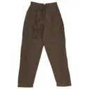 Brown Trousers Lemaire