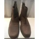 Vegan leather boots Burberry