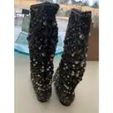 Velvet boots Dolce & Gabbana