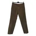Velvet trousers Fendi - Vintage