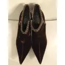 Le Silla Velvet heels for sale