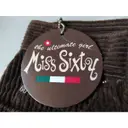 Buy MISS SIXTY Velvet straight pants online - Vintage