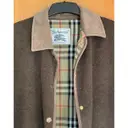 Wool coat Burberry - Vintage