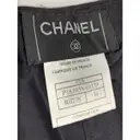 Wool straight pants Chanel - Vintage