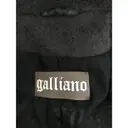 Wool coat Galliano