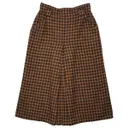 Wool maxi skirt Max Mara - Vintage
