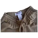 Buy Sonia Rykiel Brown Wool Trousers online - Vintage
