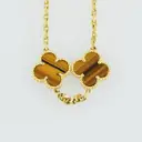 Buy Van Cleef & Arpels Vintage Alhambra yellow gold necklace online