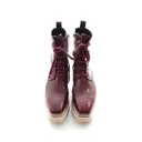 Buy Stella McCartney Cloth lace up boots online