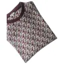 Kenzo Burgundy Cotton Knitwear & Sweatshirt for sale