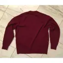 Lacoste Burgundy Cotton Knitwear & Sweatshirt for sale - Vintage