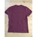 Buy Prada Burgundy Cotton T-shirt online