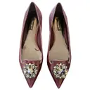 Exotic leathers ballet flats Dolce & Gabbana