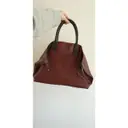 Leather handbag Akris