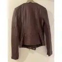Leather jacket Bcbg Max Azria