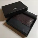 Leather card wallet Boss