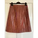 Buy Bottega Veneta Leather skirt online