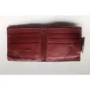 Leather card wallet Burberry - Vintage