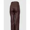 Buy by Malene Birger Leather trousers online