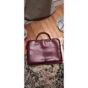 Leather satchel Cartier - Vintage