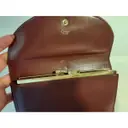 Leather clutch bag Cartier