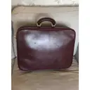 Leather travel bag Cartier - Vintage