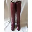 Buy Charles Jourdan Leather boots online - Vintage