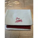 Leather card wallet Christian Louboutin
