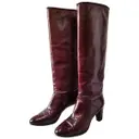 Claude leather boots Celine - Vintage