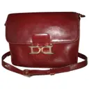 Leather crossbody bag Delvaux