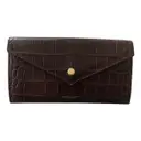 Leather wallet DeMellier