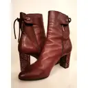 Leather ankle boots Dior