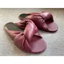 Drapy leather sandal Balenciaga