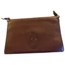 Burgundy Leather Handbag Cartier - Vintage