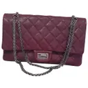 Burgundy Leather Handbag Chanel